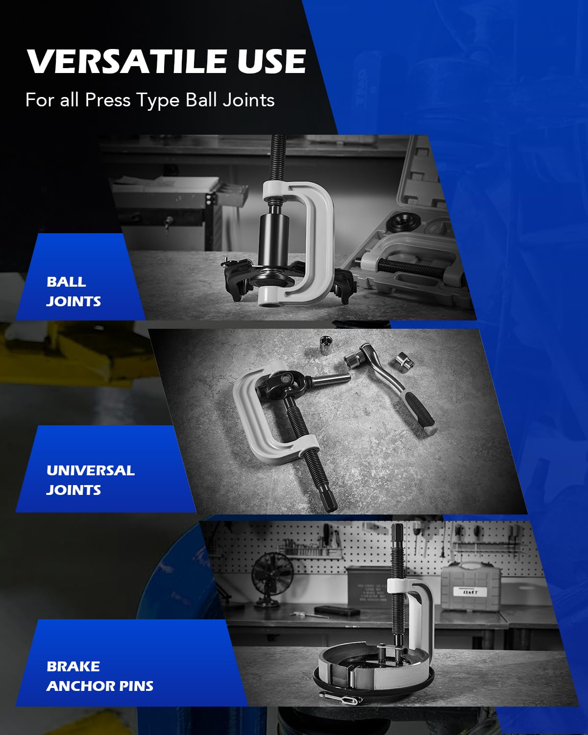 23pc Ball Joint Press Kit with Sockets and Adapters N350