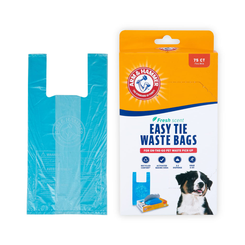 Easy-Tie Waste Bags Blue 75 Count R14349