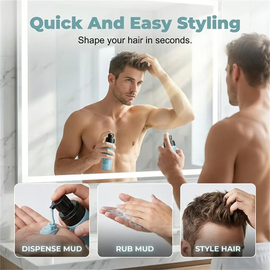 Quick-Dry Matte Styling Mud Spray 5 fl oz X122