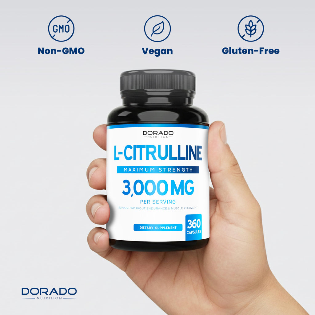 L Citrulline 3000mg 360 Capsules Vegan Non-GMO N9167