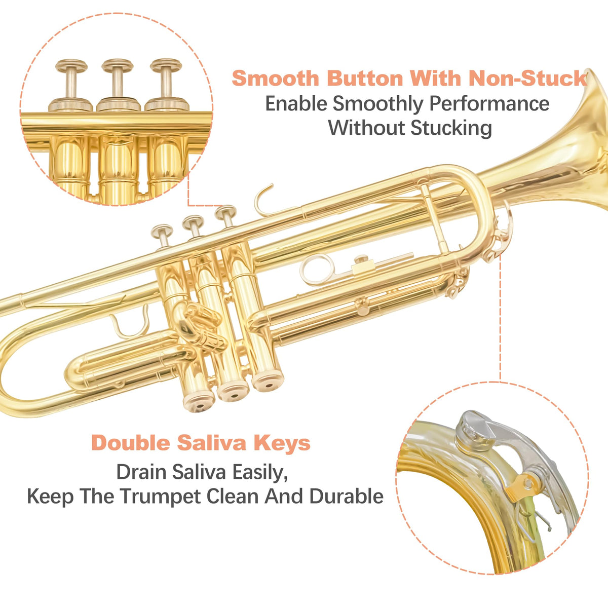 Standard Brass Trumpet Set L1920