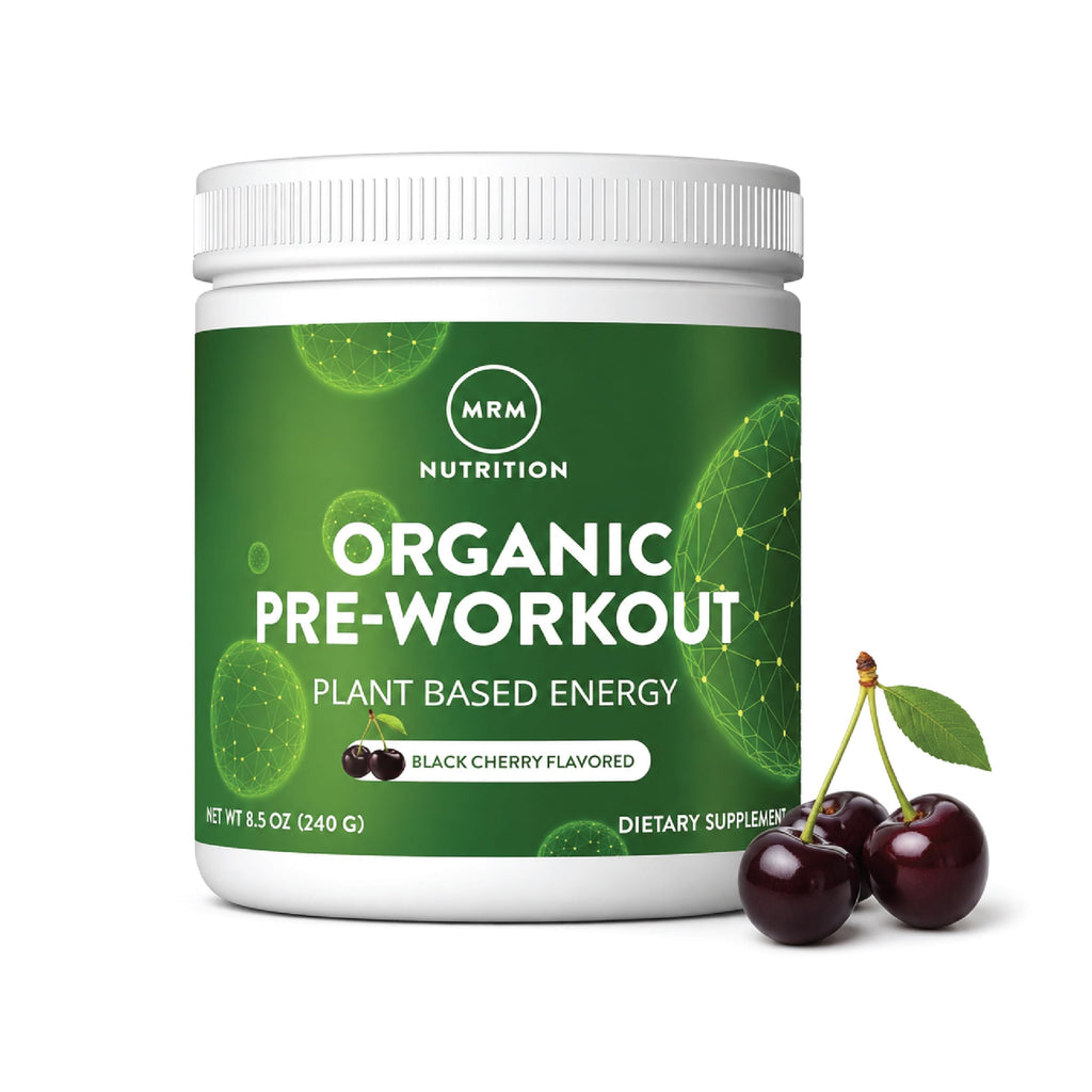 Organic Pre-Workout Powder Black Cherry 20 Servings M1999