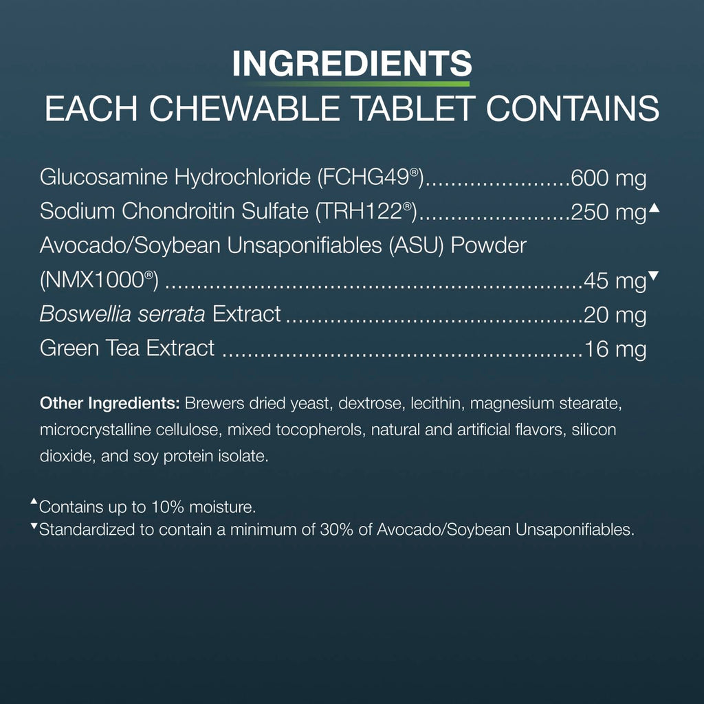 Chewable Tablets Joint Health Supplement for Small to Medium Dogs, 150 Count D83163