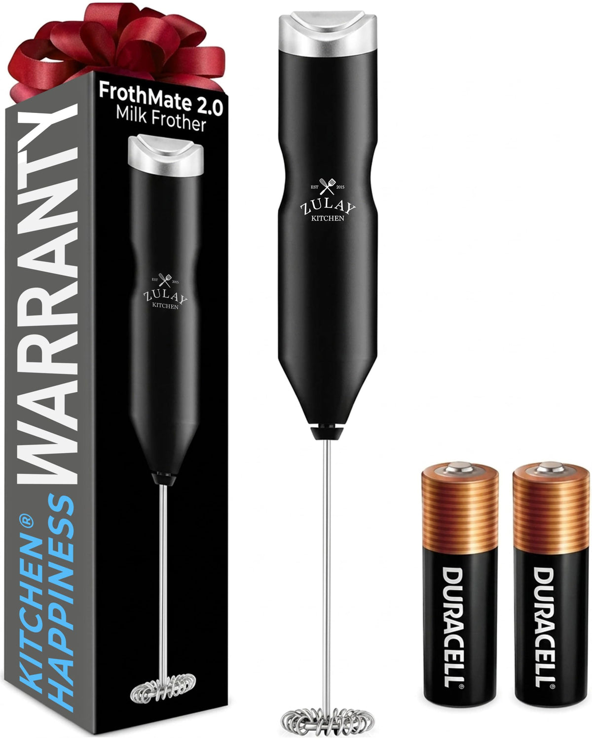 Handheld Milk Frother with AA Batteries V2744
