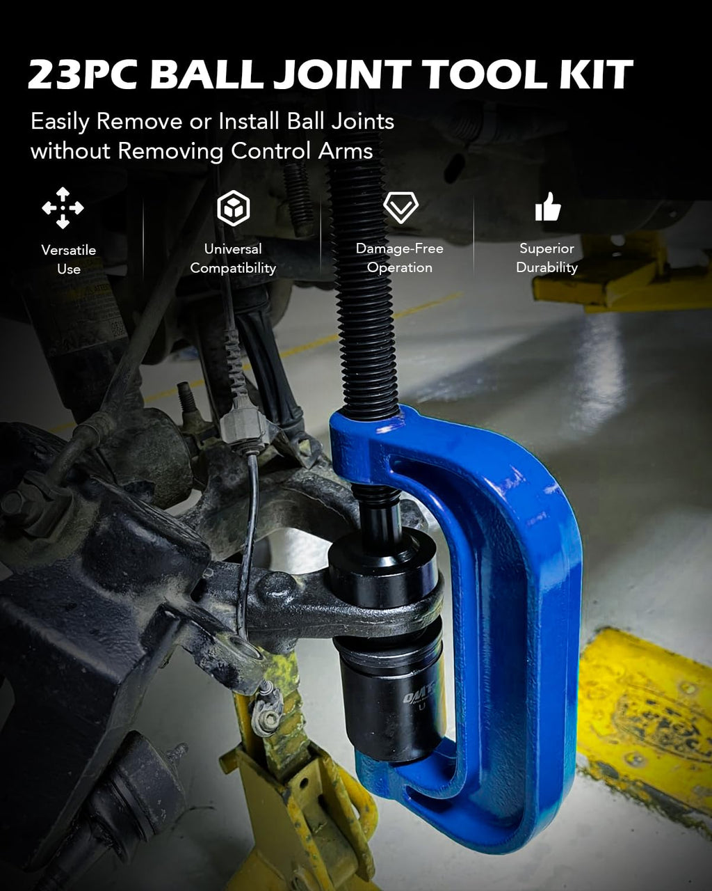 23pc Ball Joint Press Kit with Sockets and Adapters N350