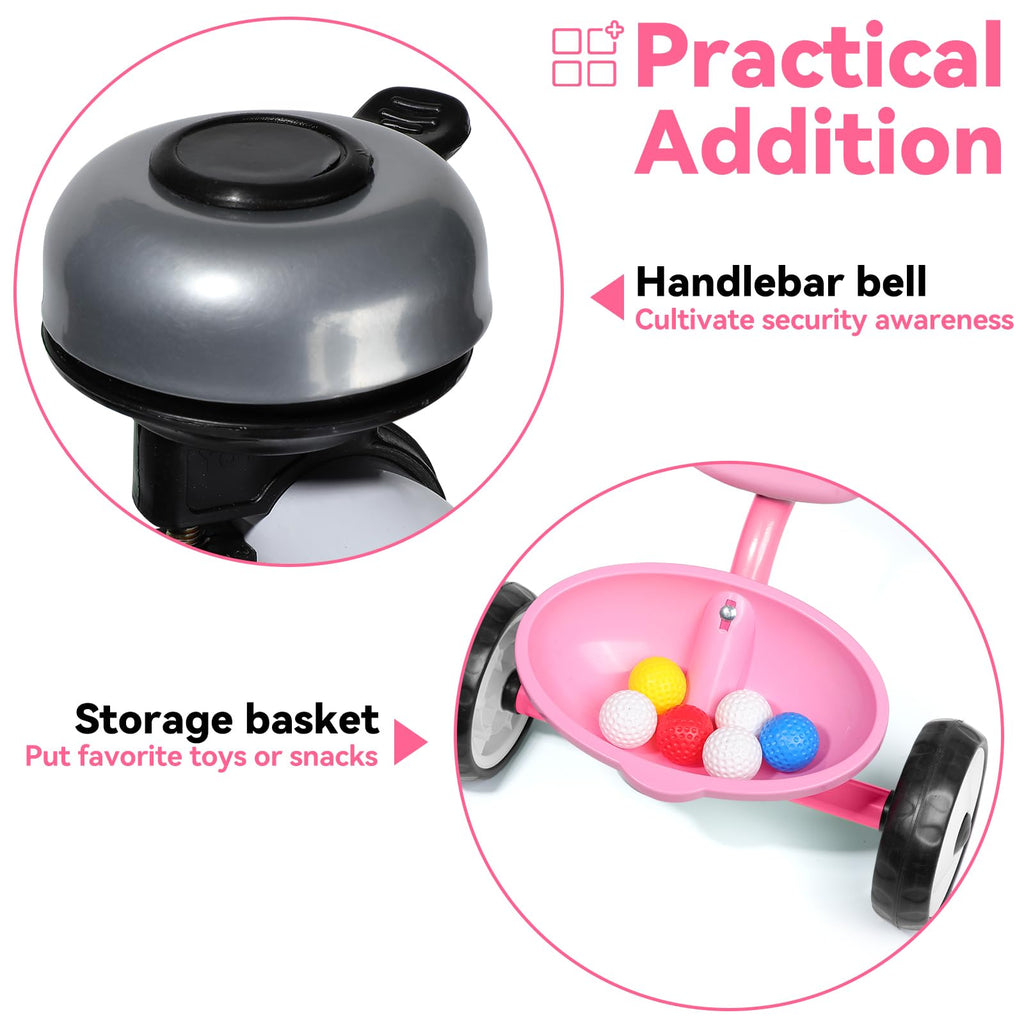 Pink 3 Wheel Toddler Tricycle Y823894