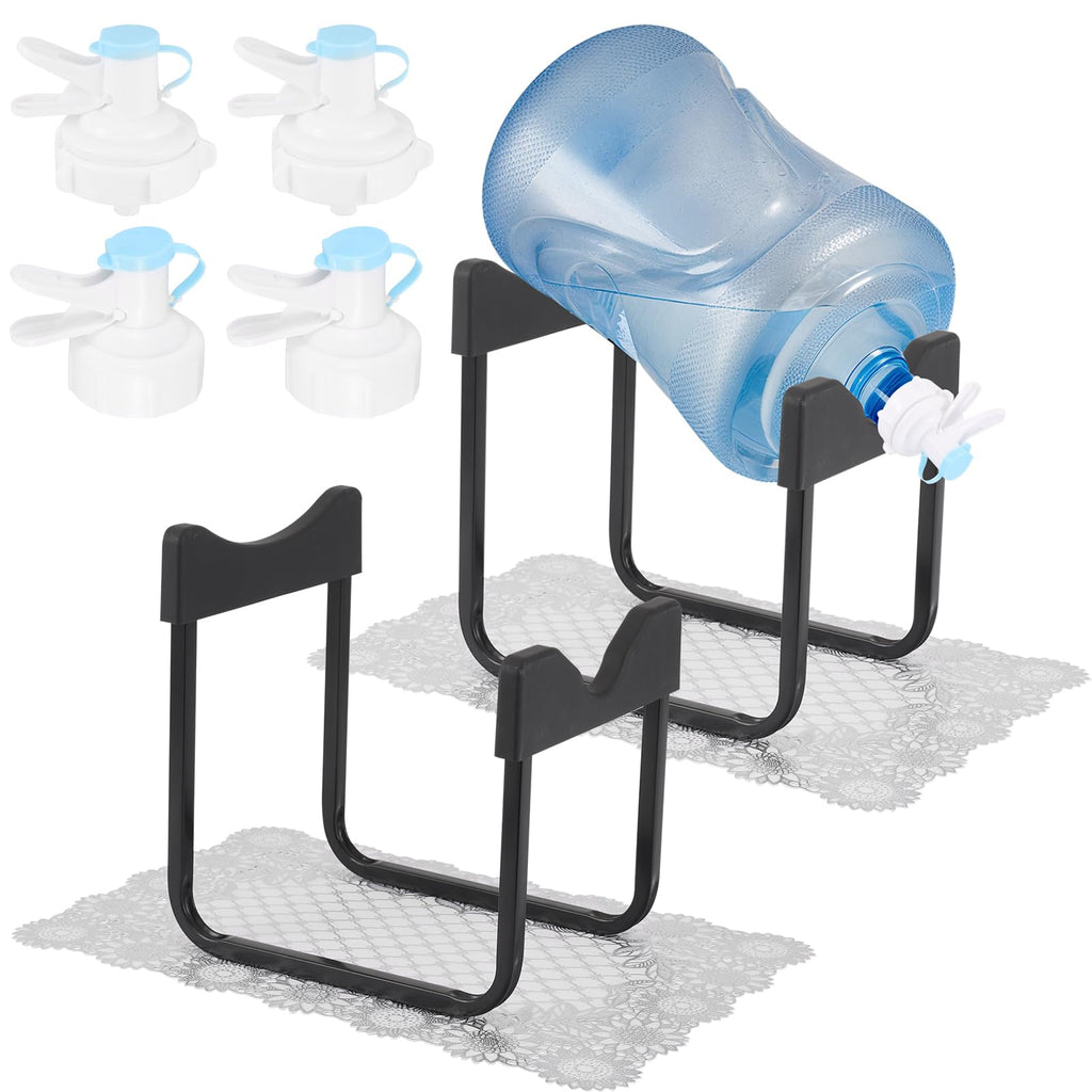 3-5 Gallon Water Jug Stand with Dispenser Valves U270