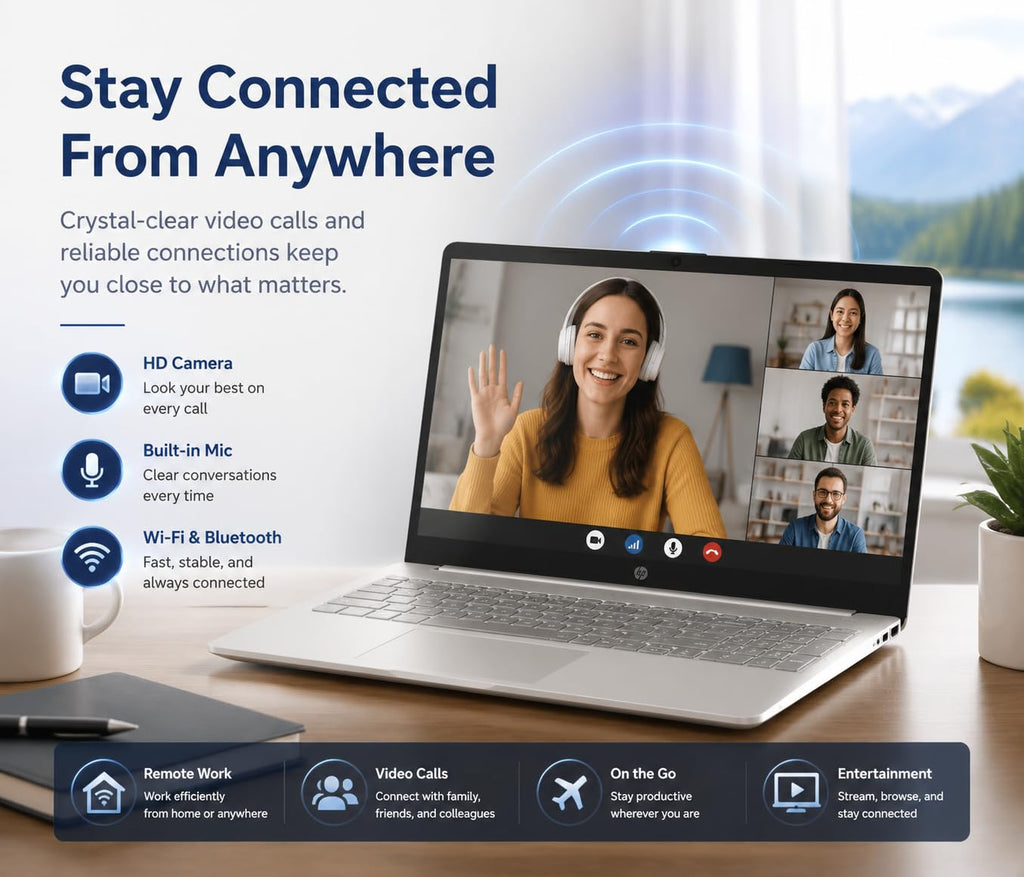 15.6" FHD Laptop, Intel Core i3, 8GB RAM, 256GB SSD K453