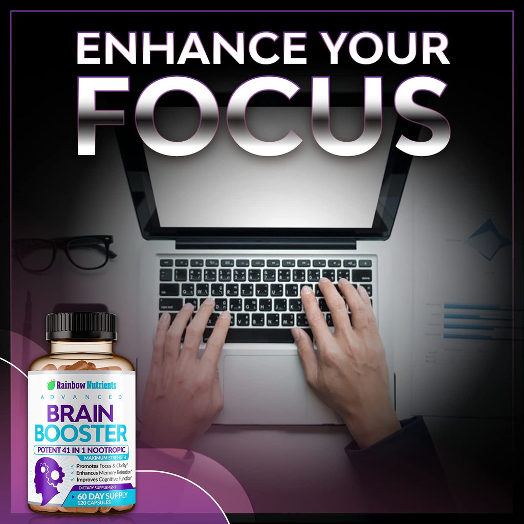 120 V Capsules Brain Support Supplement with DMAE E32714