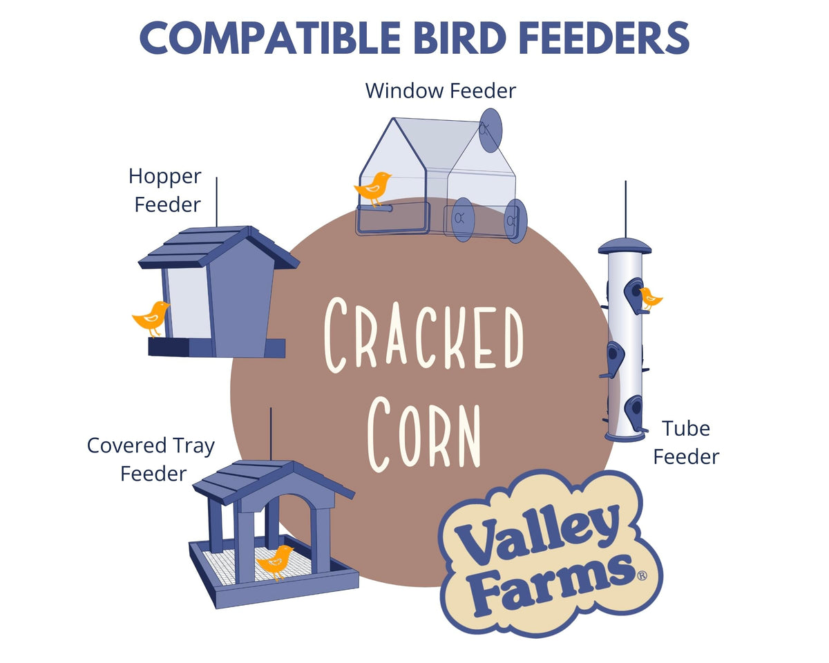 Cracked Corn Wild Bird Food 20 LB E59006