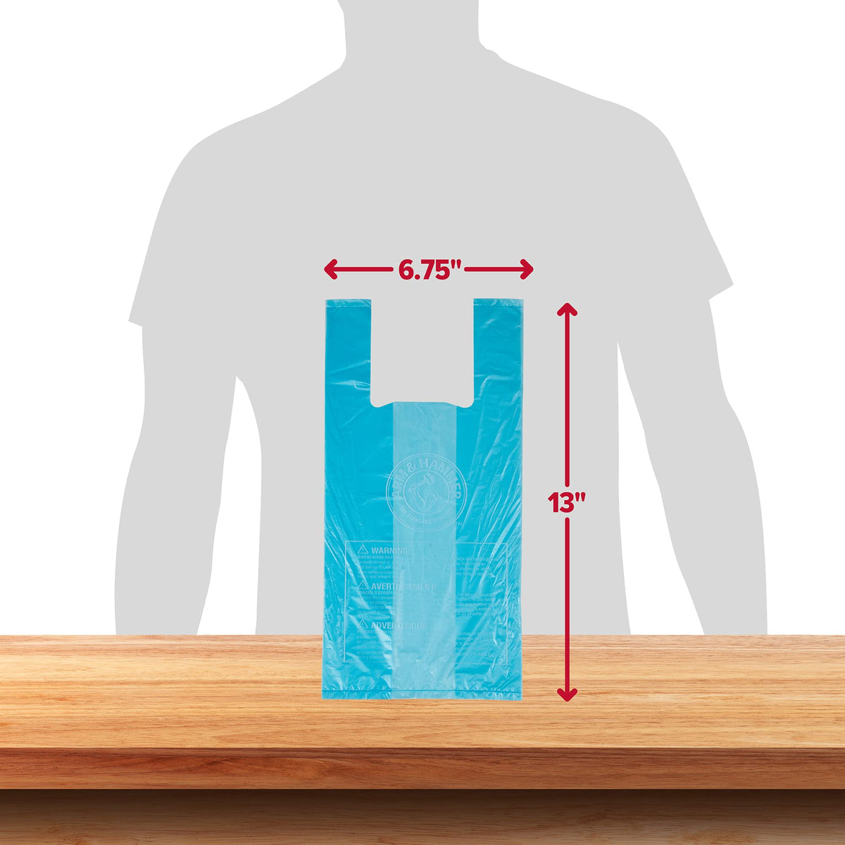 Easy-Tie Waste Bags Blue 75 Count R14349
