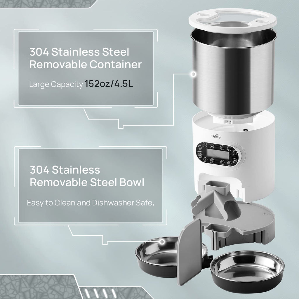 Automatic Pet Feeder with 4.5L Capacity T546021