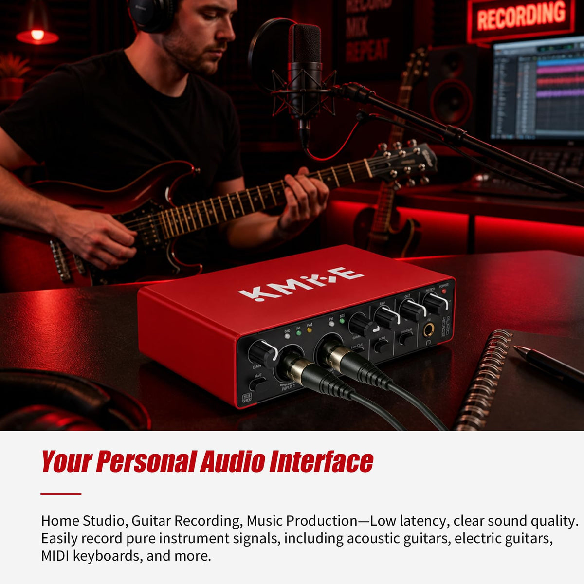 USB Audio Interface with 48V Phantom Power I53291