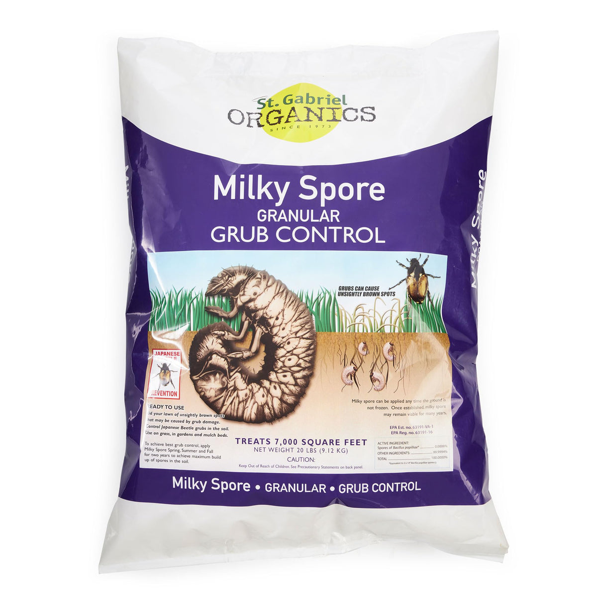 20 Pound Granular Japanese Beetle Grub Killer Q712427