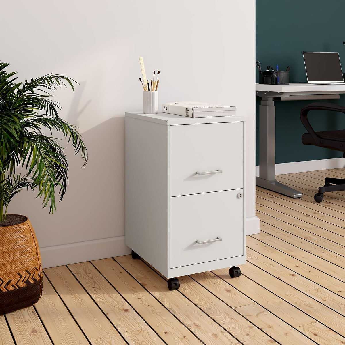 2 Drawer Letter Size Lockable File Cabinet B861680