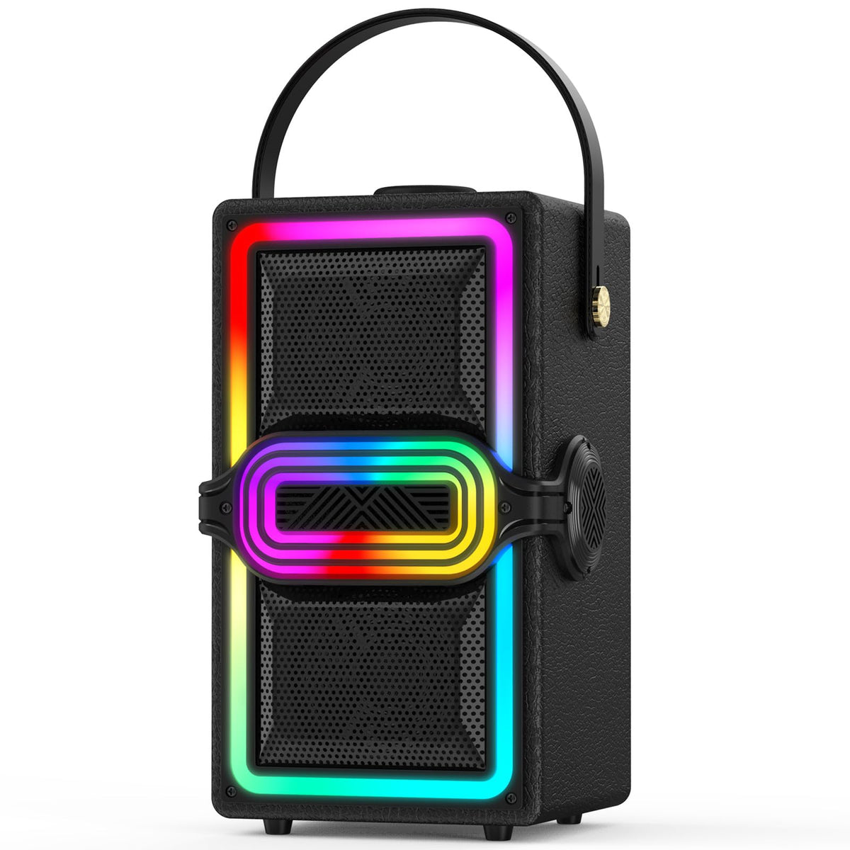Bluetooth Speaker, 120W Peak Power Portable Wireless (Black) M956