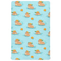 Soft Breathable Microfiber Crib Sheet, Fits Standard Size 28in x 52in P3055