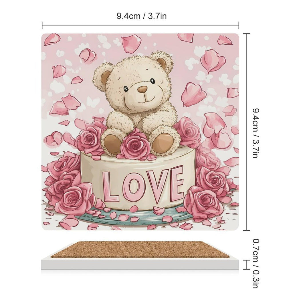 Ceramic Coasters Set K7548