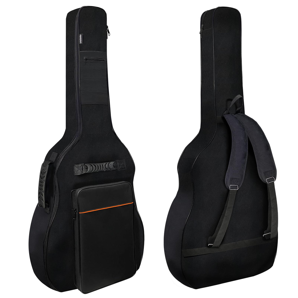 0.5-inch Extra Thick Padding Waterproof Oxford Acoustic Guitar Bag U62942