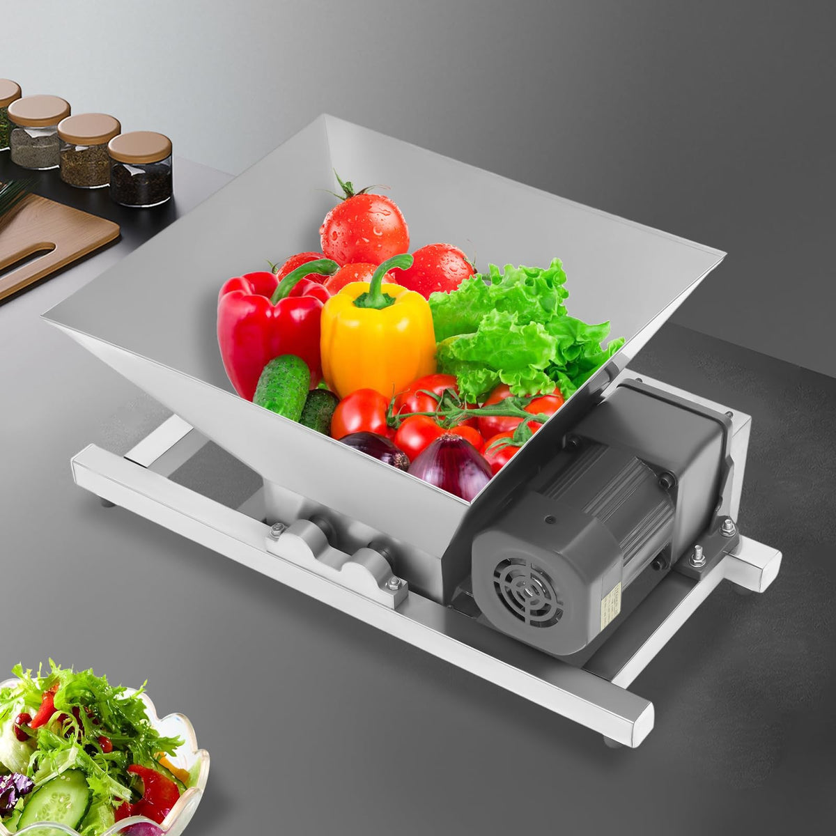60W Stainless Steel 4L Fruit Crusher L393992