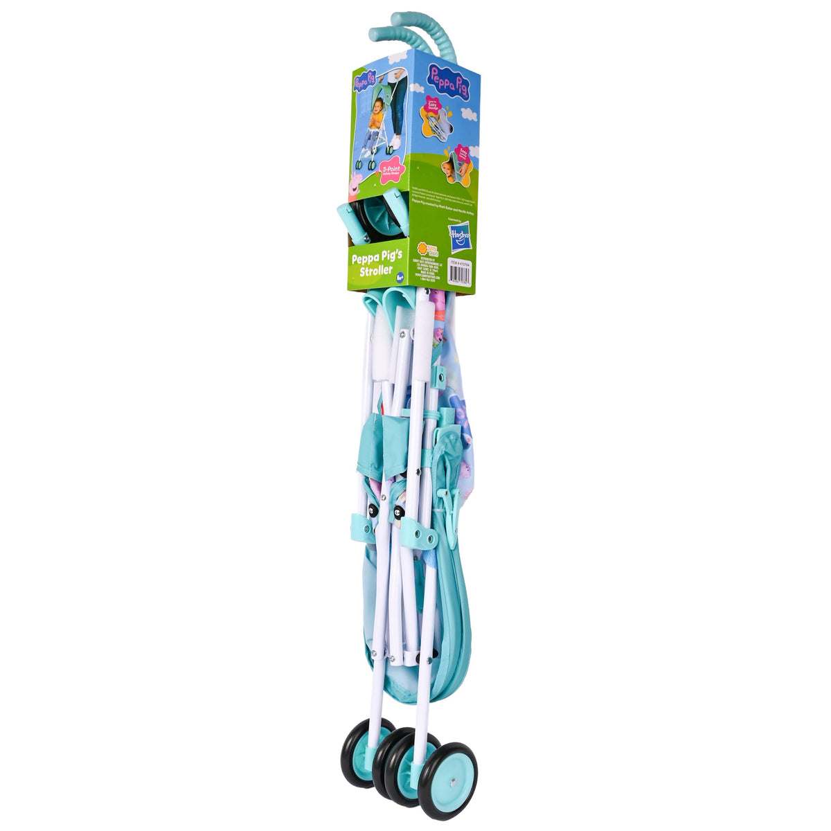 Lightweight Foldable Umbrella Stroller with 3-Point Harness B774490