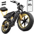 2000W Peak Motor 48V 20" x 4.0" Fat Tire Electric Bike K399078