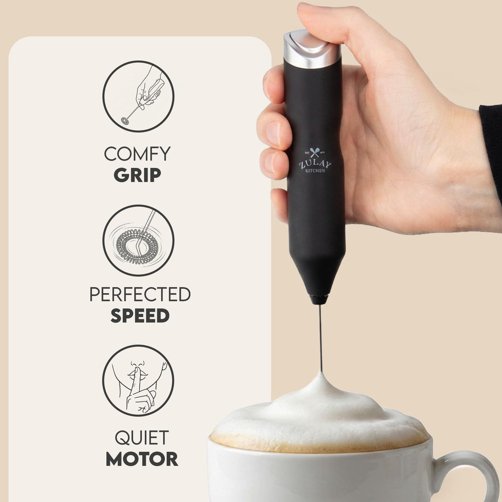 Handheld Milk Frother with AA Batteries V2744