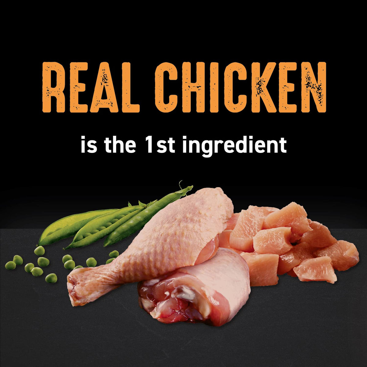 Grain Free High Protein Natural Dry Cat Food, Chicken, 2 lb C487110