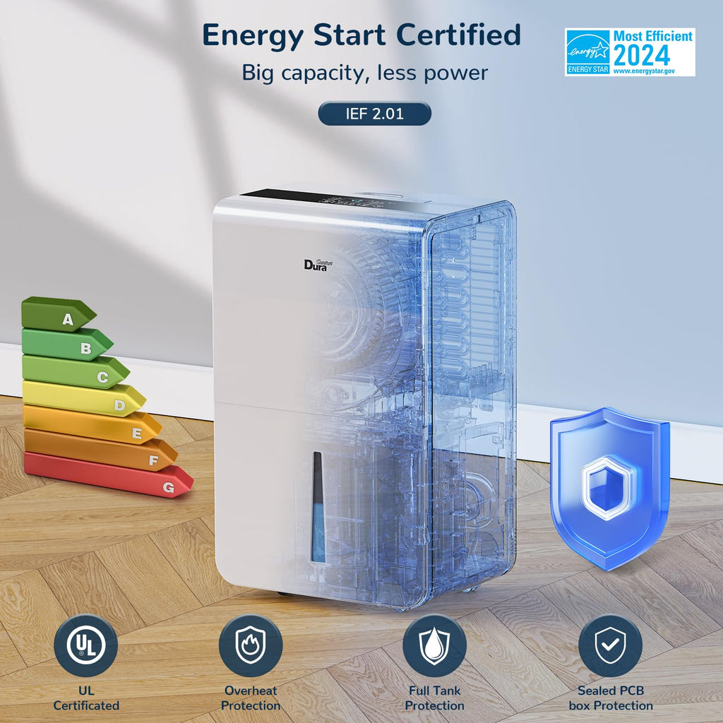 50 Pint Smart Dehumidifier with Pump X5912