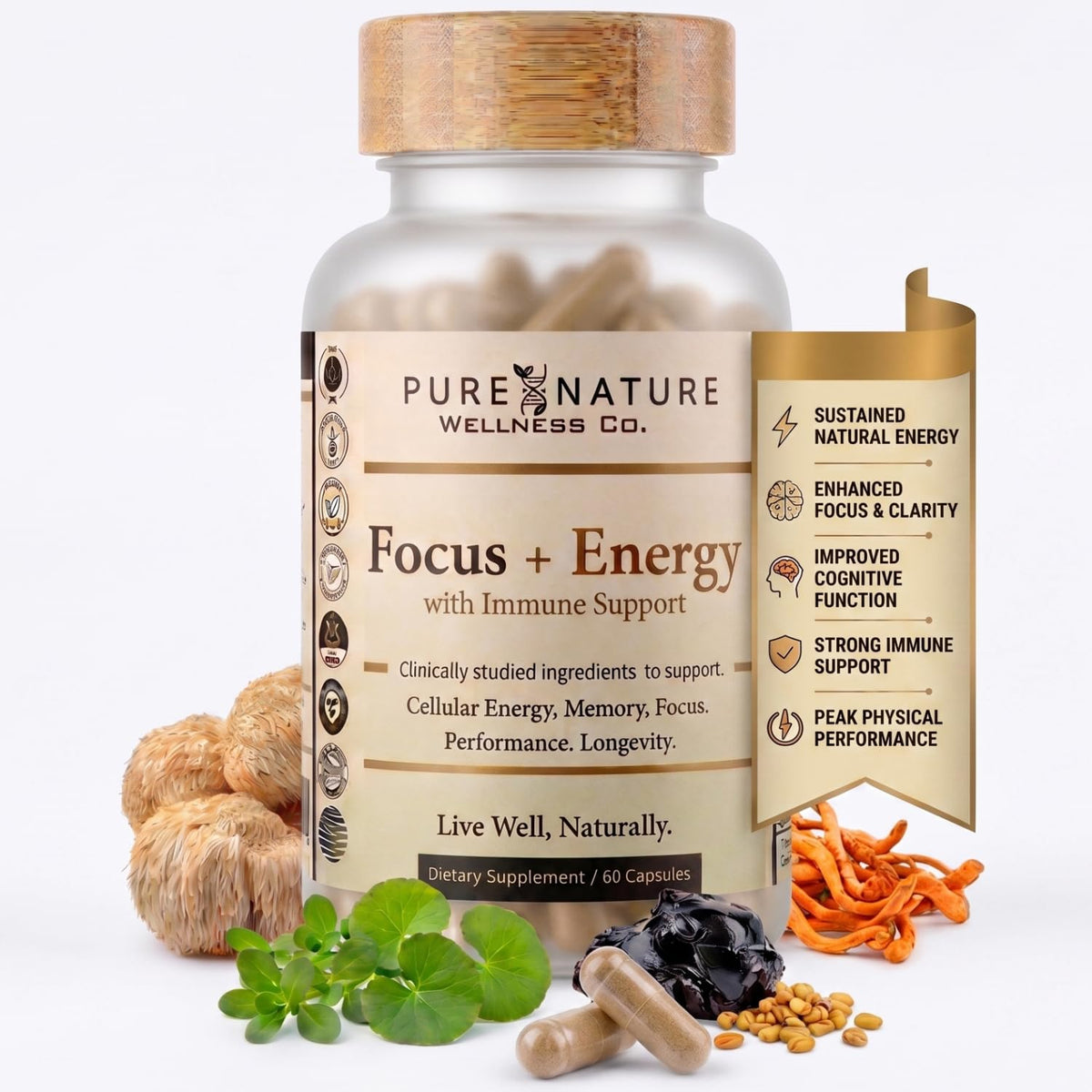 Organic Mushroom Complex Nootropic X977