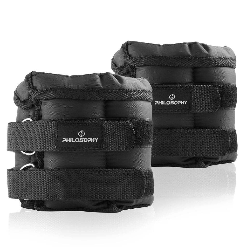 Adjustable Ankle Wrist Weights Pair with Removable Weights O829