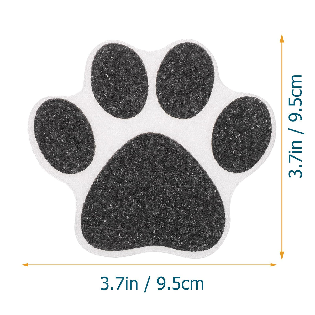 Non Slip Bathtub Stickers 10 pcs Dog Paw Decals F585