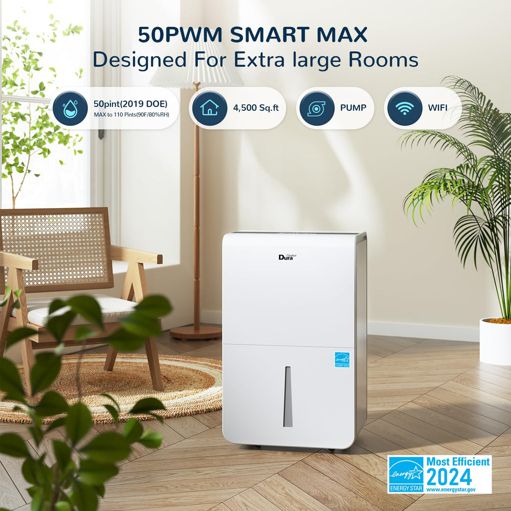 50 Pint Smart Dehumidifier with Pump X5912
