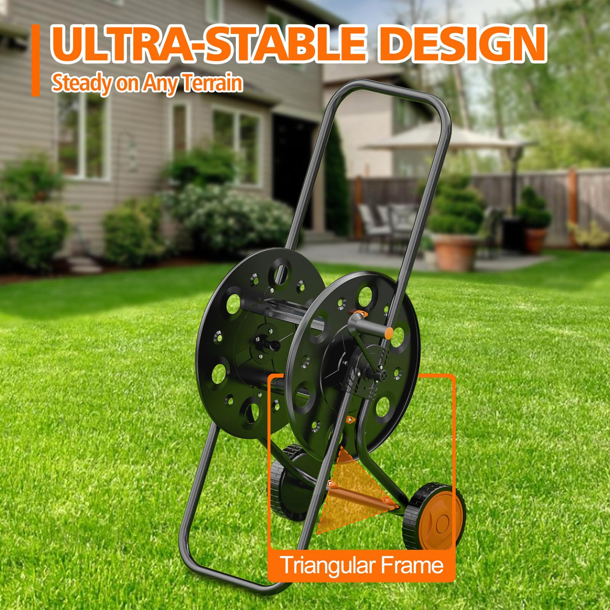 Garden Hose Reel Cart P69917