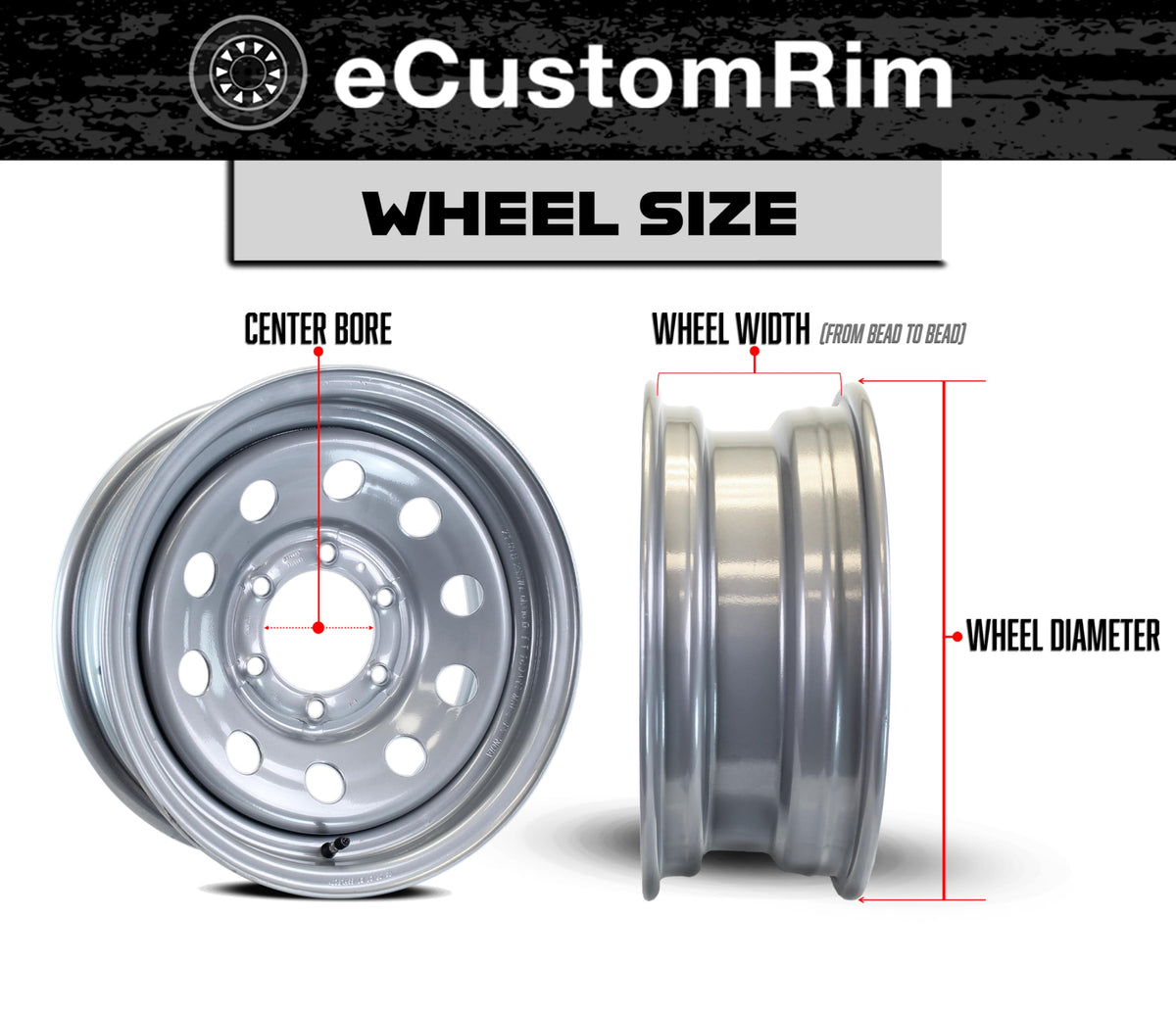 2-Pack Trailer Tire Rim Assembly 4.80-12 White 4 Lug O9726