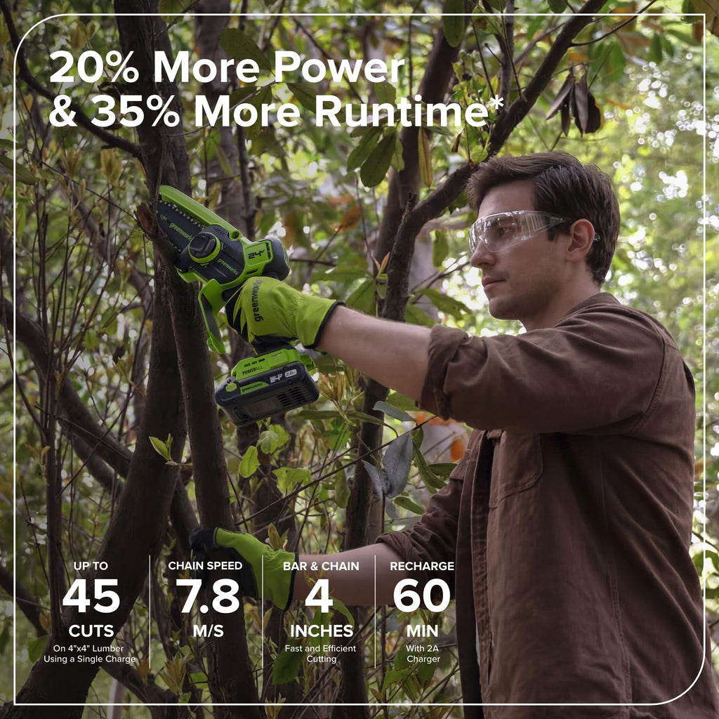24V 4 in Mini Chainsaw L102