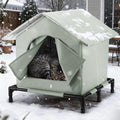 Weatherproof Outdoor Cat House L1749
