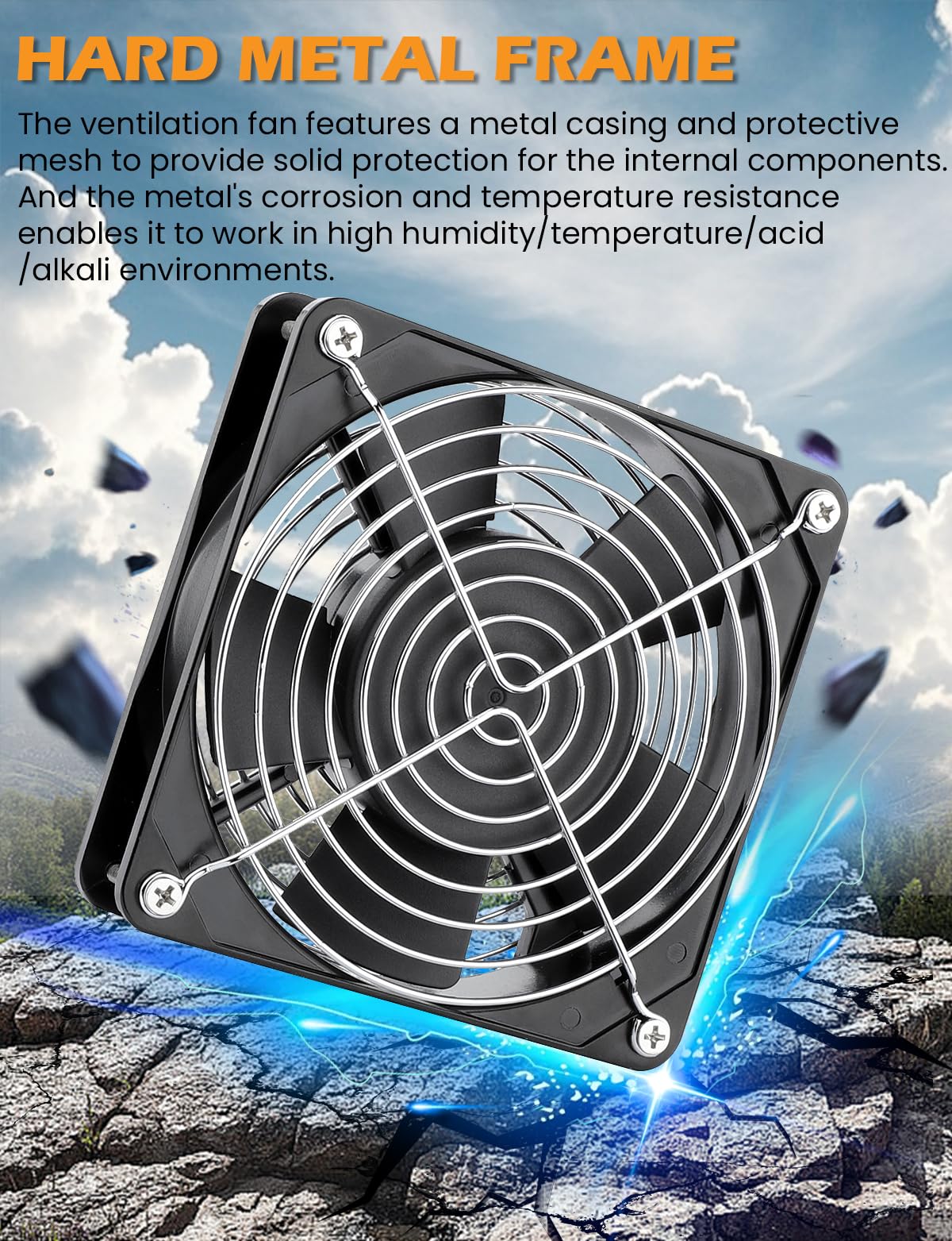 120mm x 25mm AC Ball Bearing Computer Fan C220941