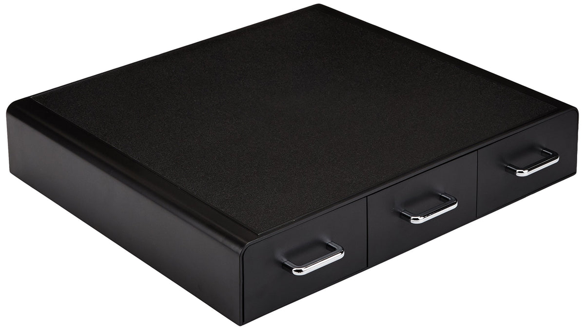 Black 36 Pod Capacity 3 Drawer Coffee Pod Storage Drawer V4766