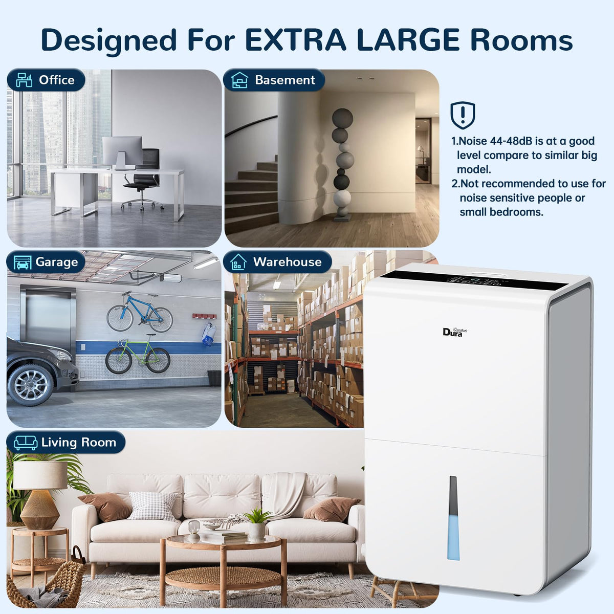 50 Pint Smart Dehumidifier with Pump X5912