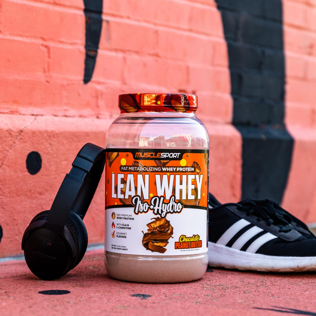 Whey Protein Isolate Powder 5lb Chocolate Peanut Butter V4877