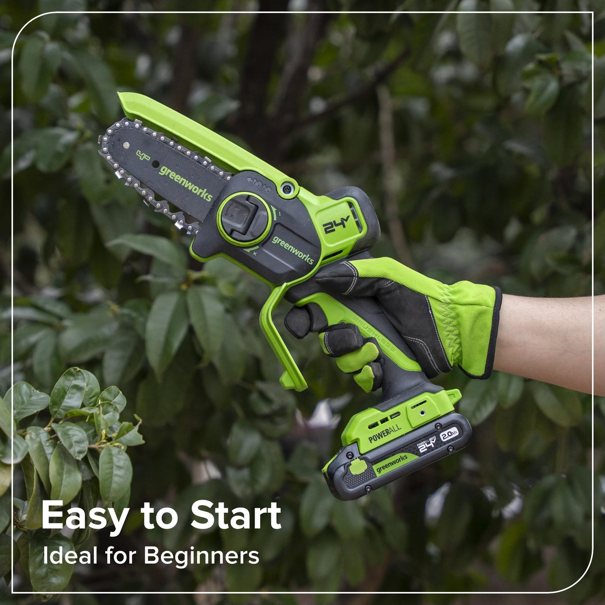 24V 4 in Mini Chainsaw L102