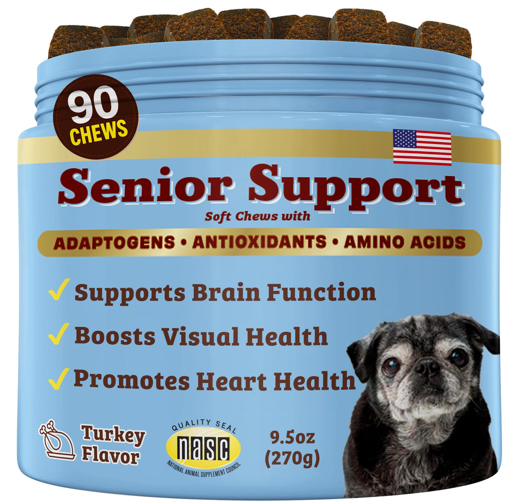 Senior Dog Supplements Vitamins Chew 90 cnt P10893
