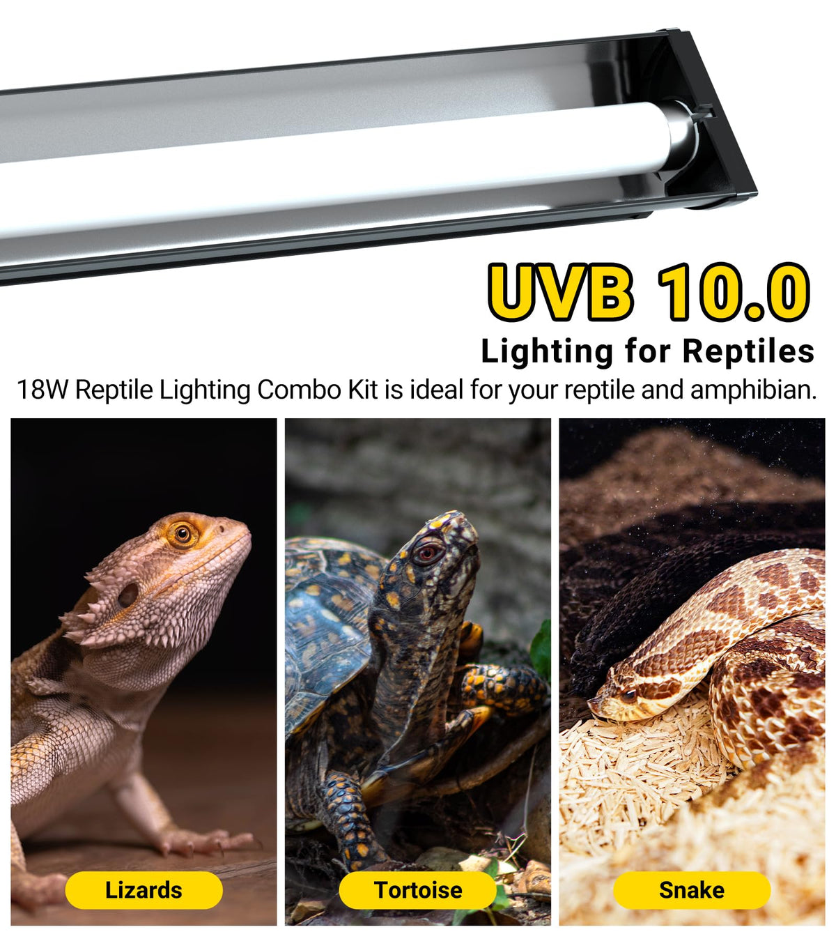 18W Reptile Lighting Combo Kit 24inch X510