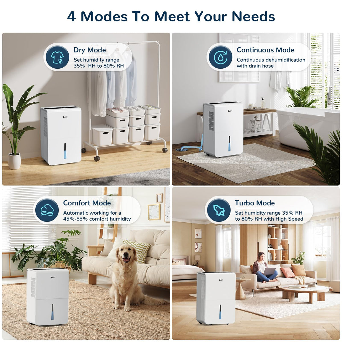 50 Pint Smart Dehumidifier with Pump X5912