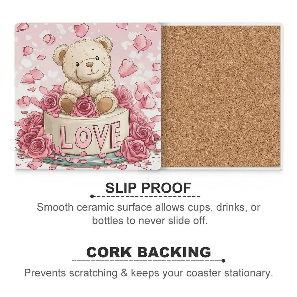 Ceramic Coasters Set K7548