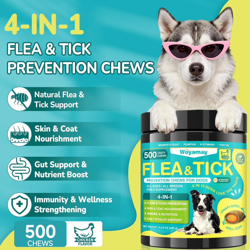 Flea and Tick Prevention for Dogs J91634
