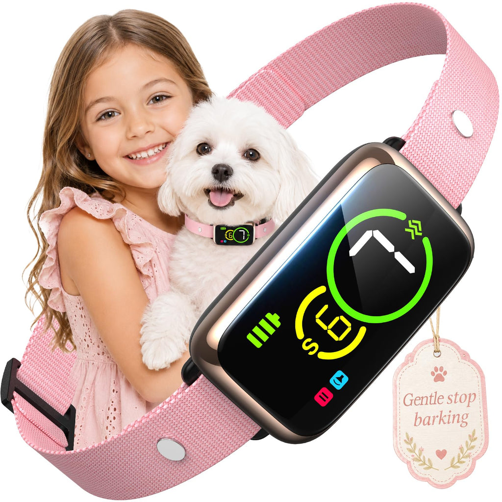 Humane Anti Barking Dog Collar with Beep Vibration M8069
