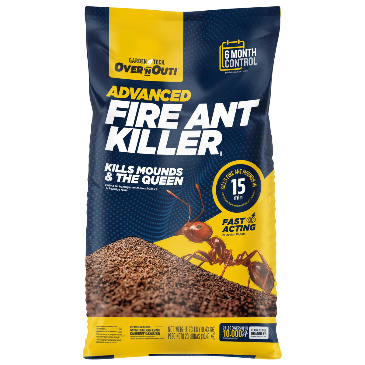 Advanced Fire Ant Killer Granules, 23lb P323