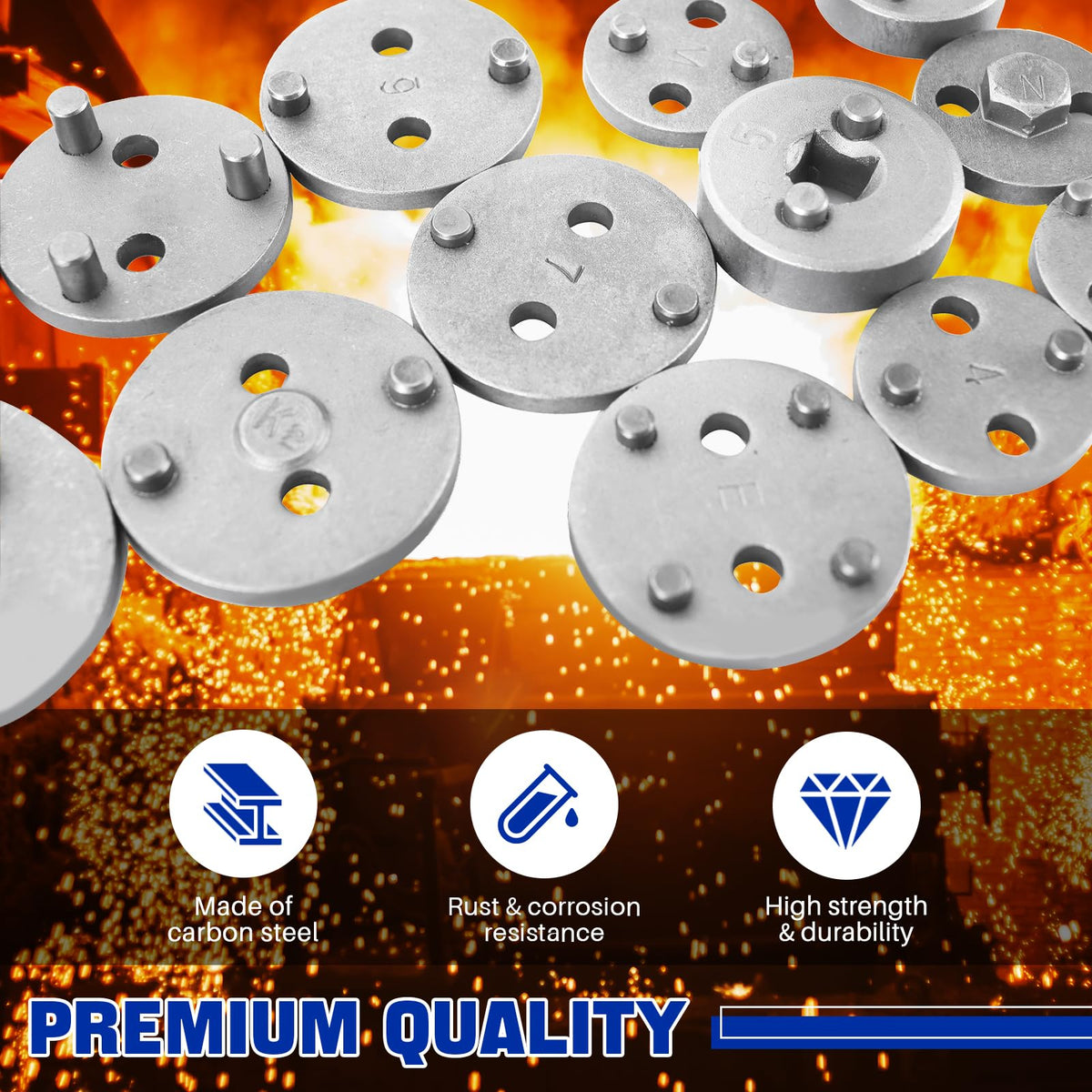Heavy Duty Disc Brake Caliper Tool Set T381